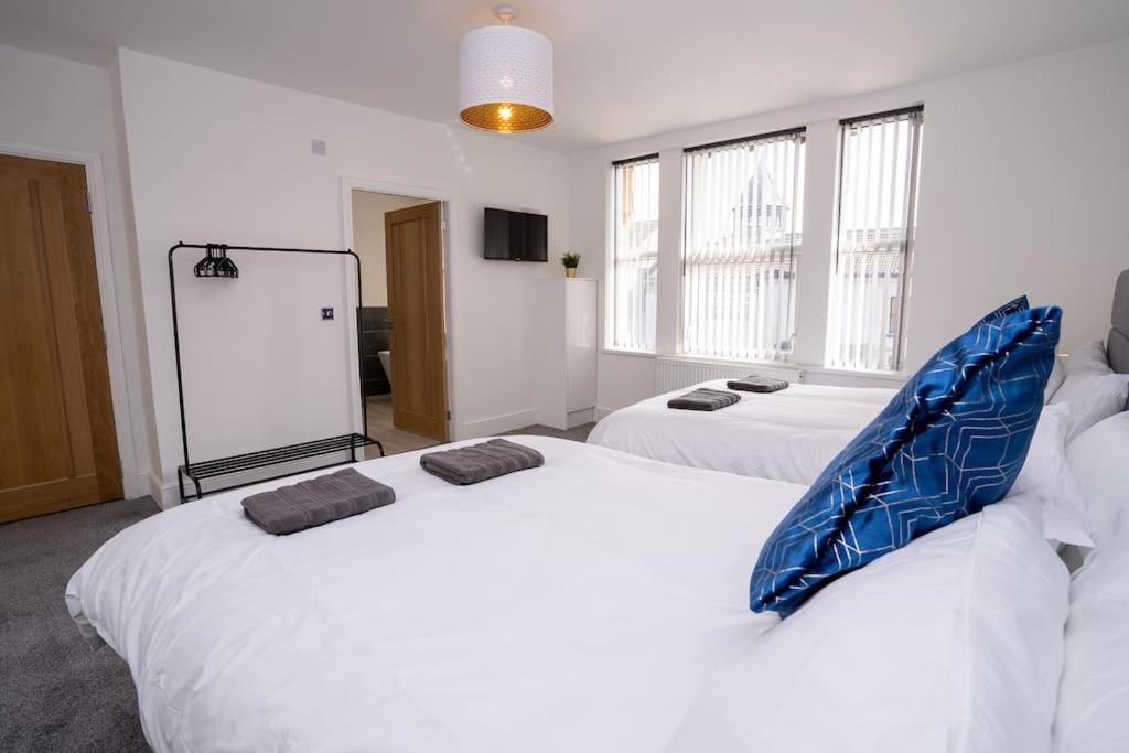 Luxury Town Apartment With Roof Terrace, Sleeps 6 Blackpool Exterior foto